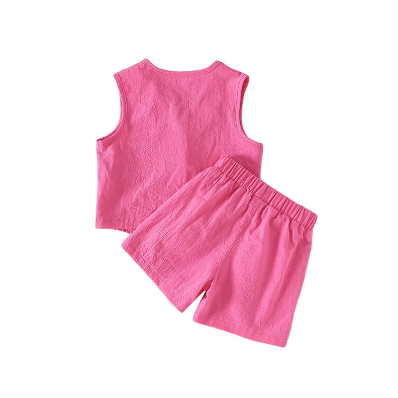 Toddler Girls Tank + Shorts Set