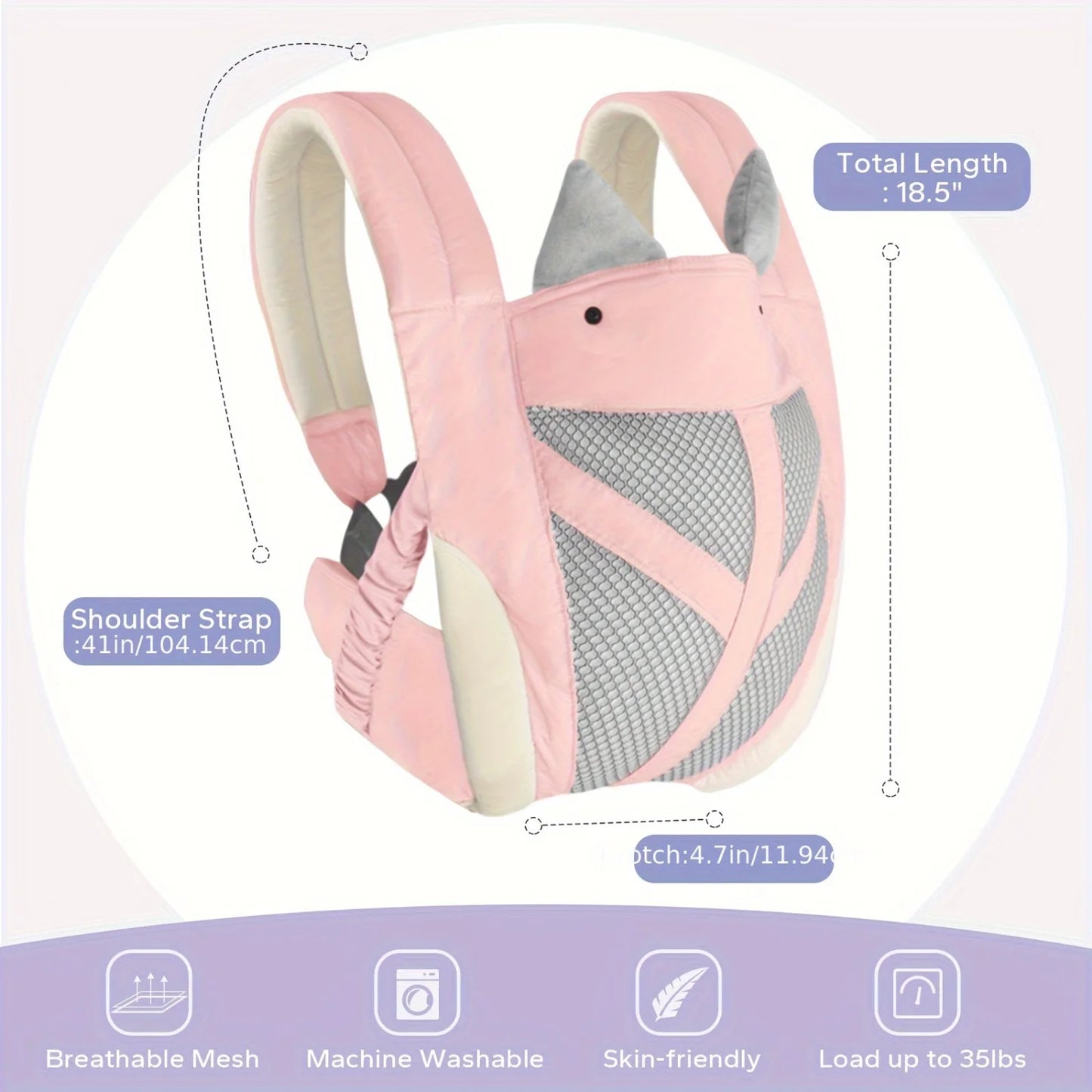 4-in-1 Comfort Baby Carrier