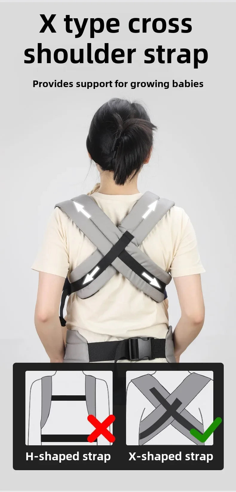 Baby Sling Backpack Carrier