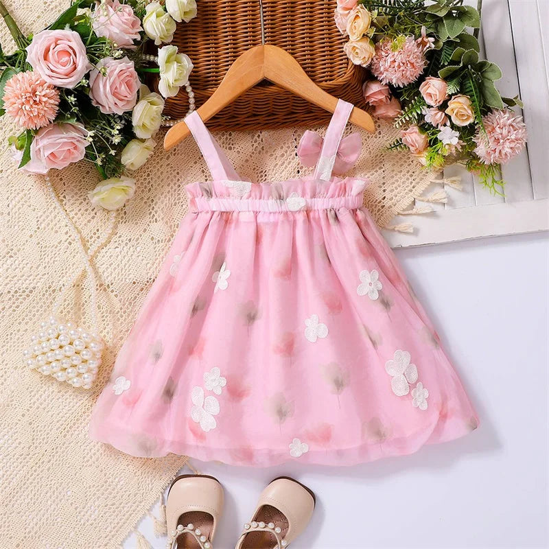 Toddler Girls Floral A-Line Dress