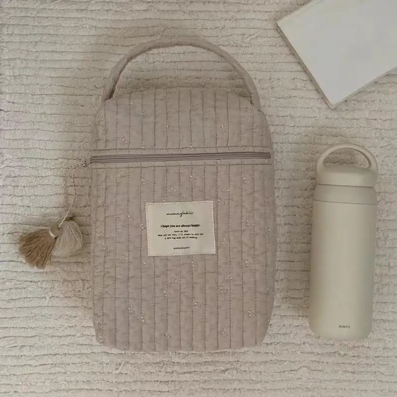 Quilted Caddy Diaper Bag