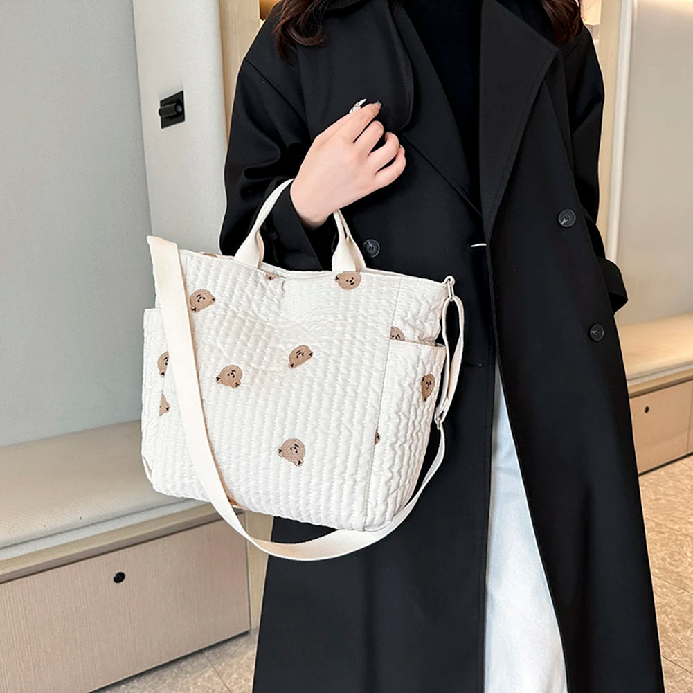 Women's Cartoon Diaper Tote