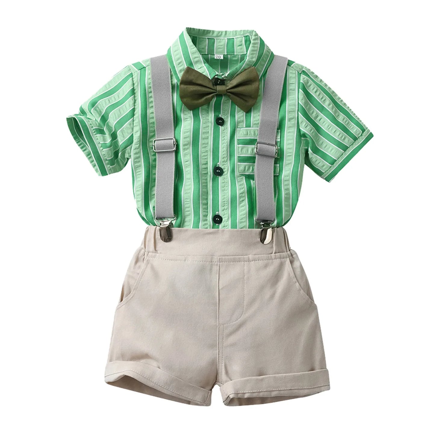 Boys Short Sleeve Shirt + Shorts