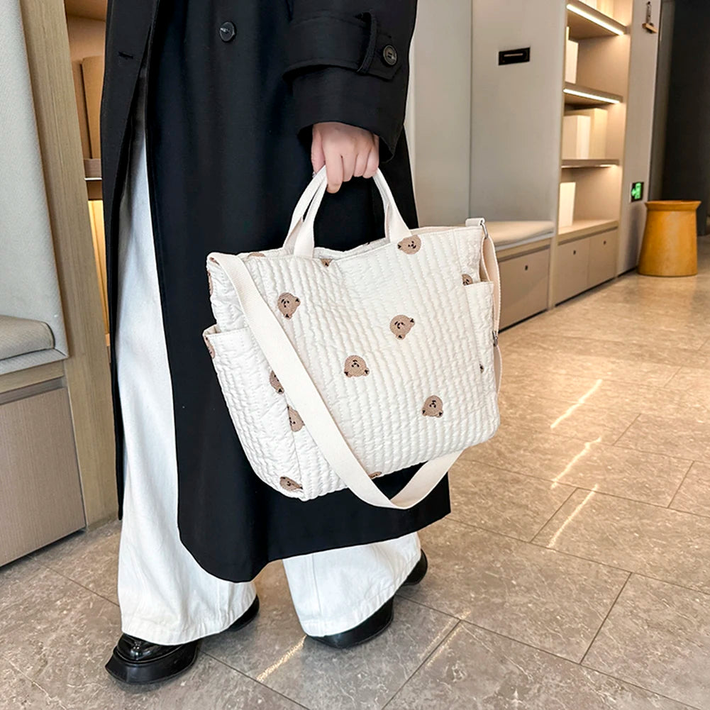 Women's Cartoon Diaper Tote