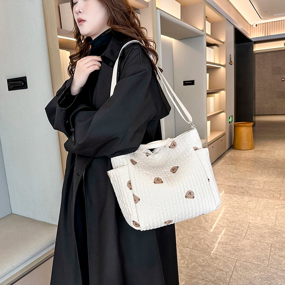 Women's Cartoon Diaper Tote