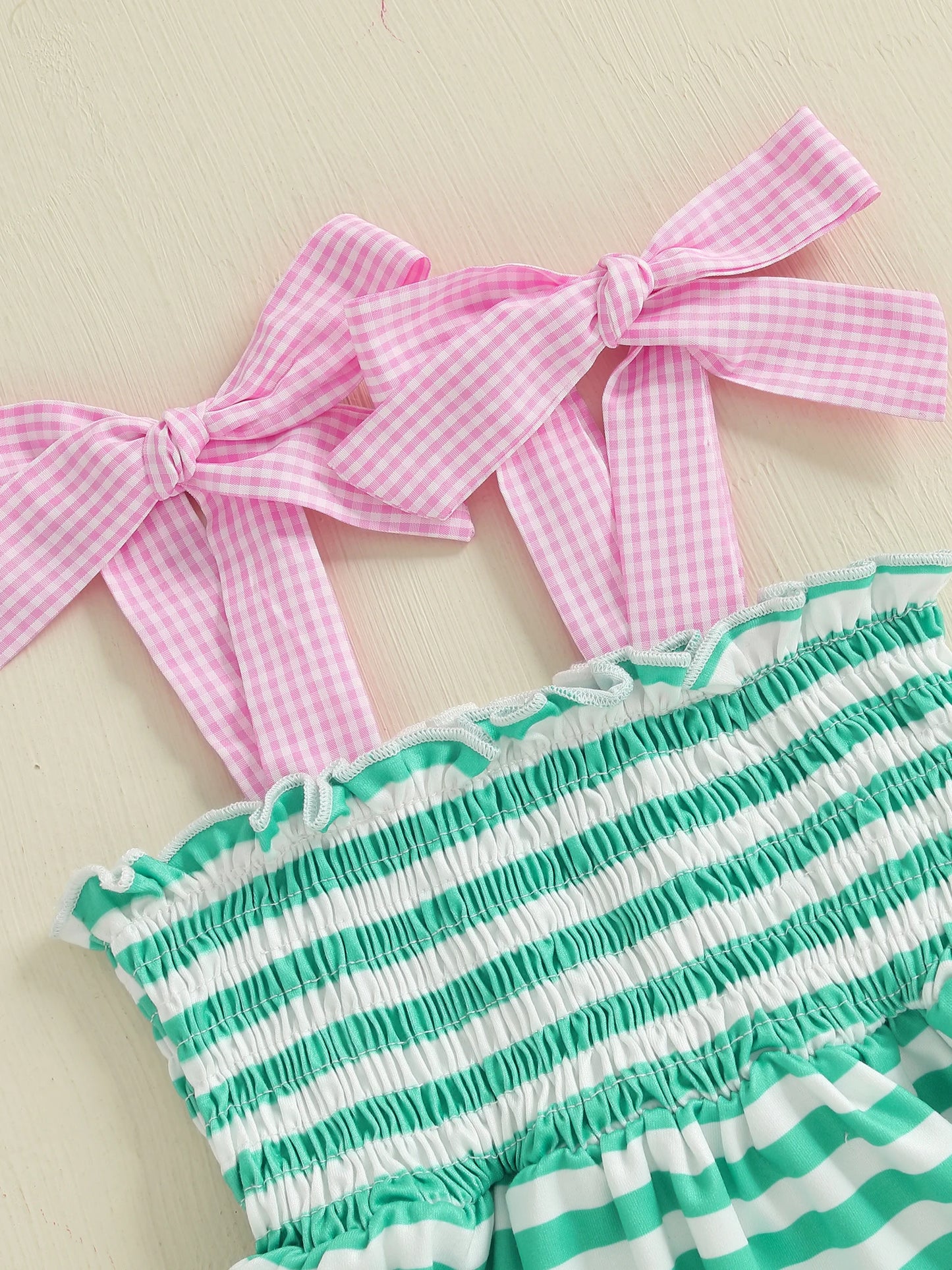 Girls Striped Camisole + Shorts
