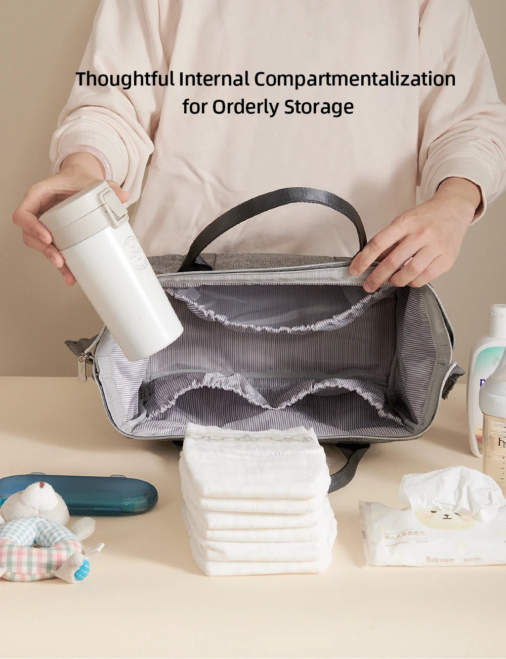 Sunveno Short Trip Diaper Bag
