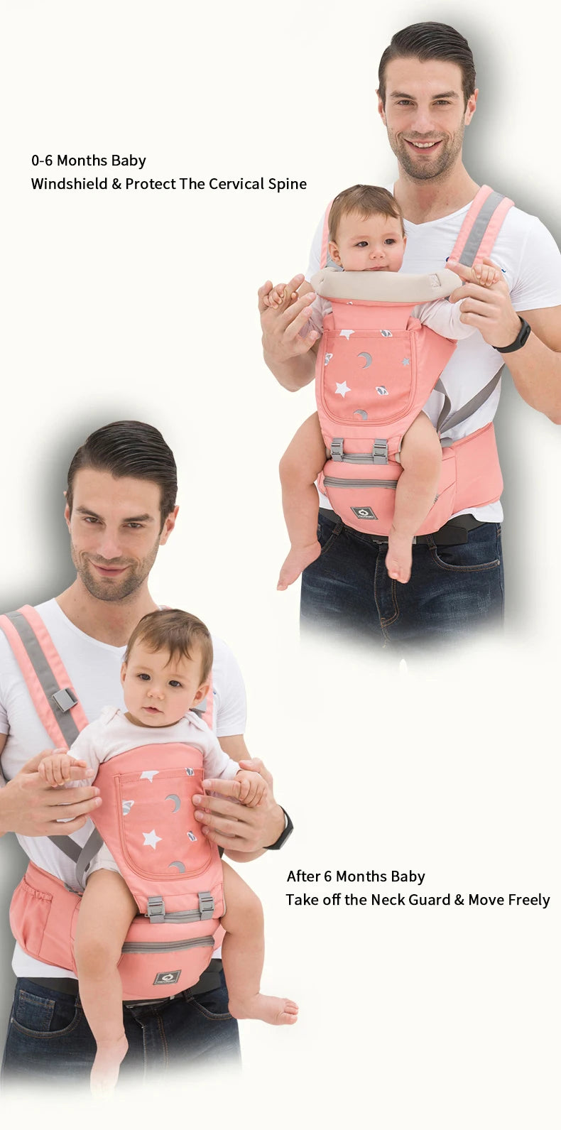Ergonomic Hipseat Baby Carrier