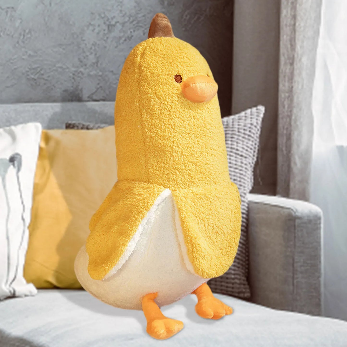 Banana Duck Plush Pillow