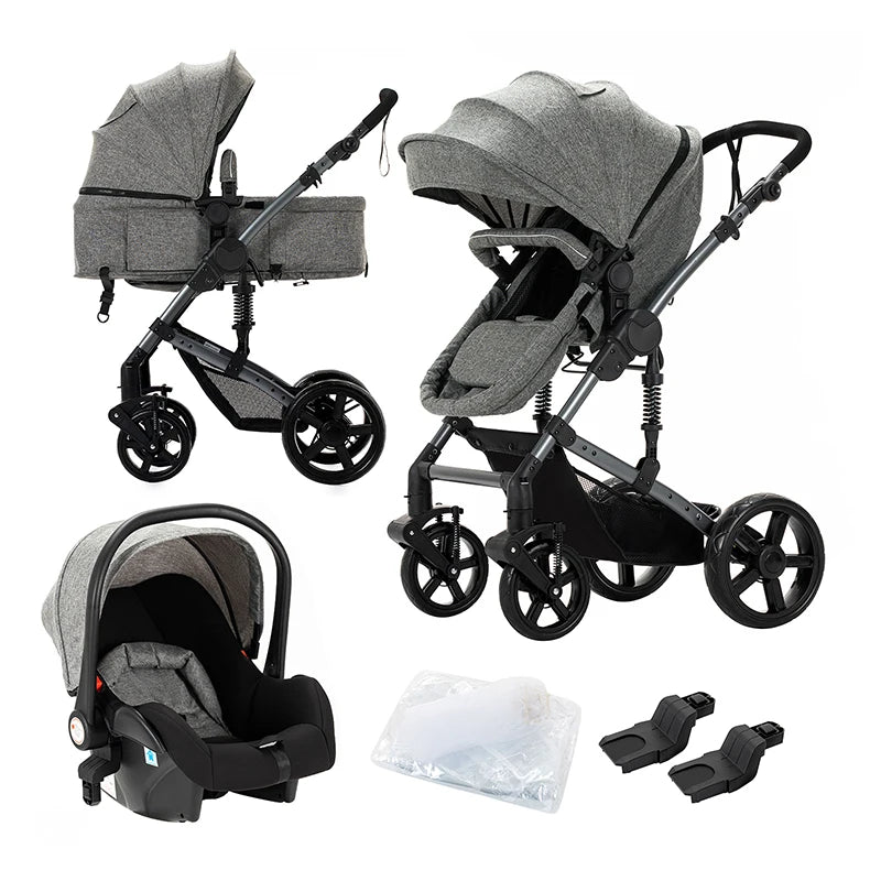 2-in-1 Baby Car Stroller