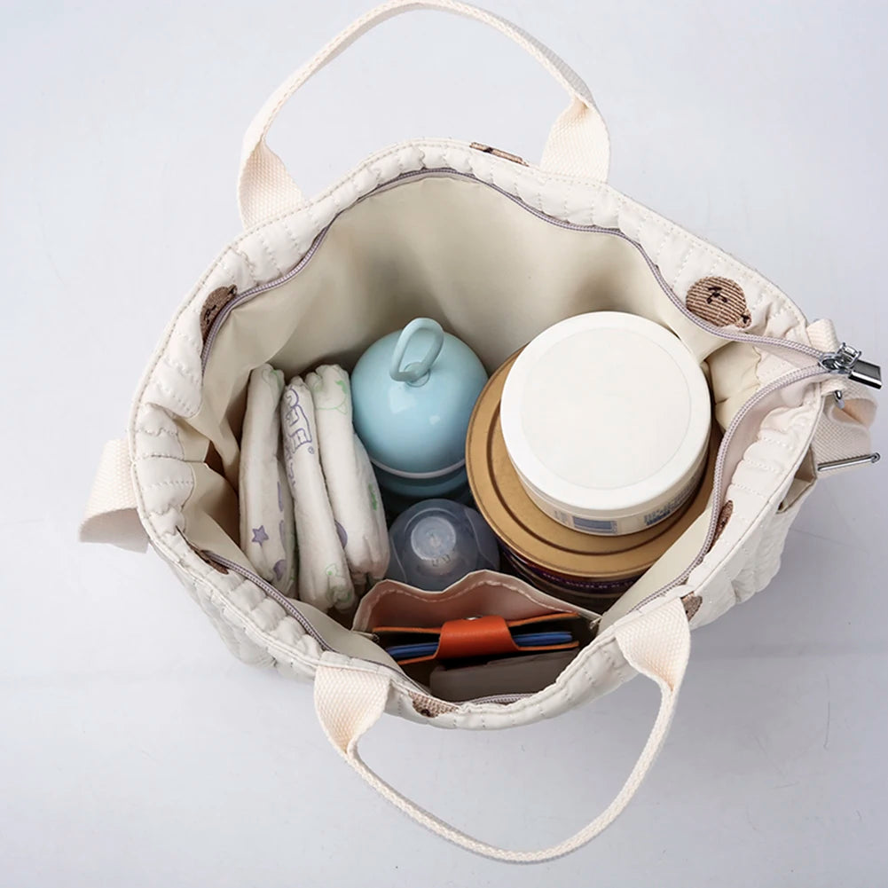 Women's Cartoon Diaper Tote