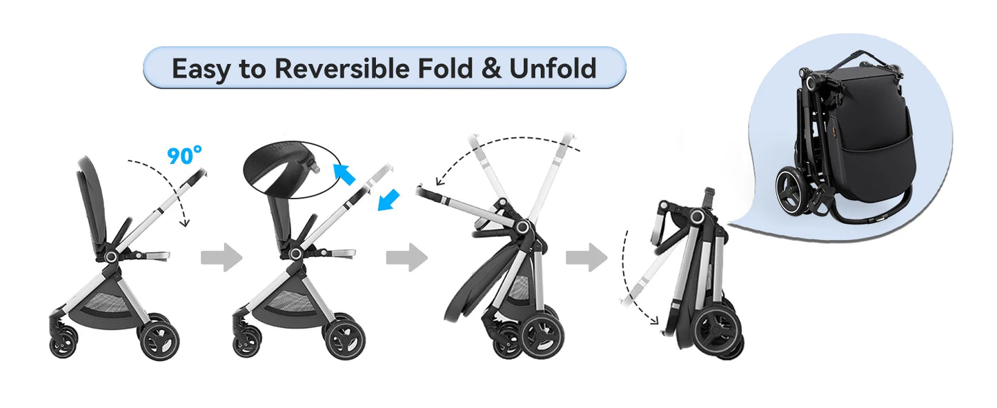 EMU Full Recline Baby Stroller