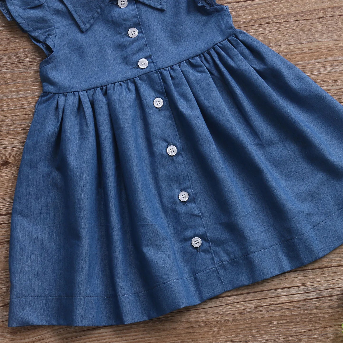 Girls Sleeveless Summer Sundress