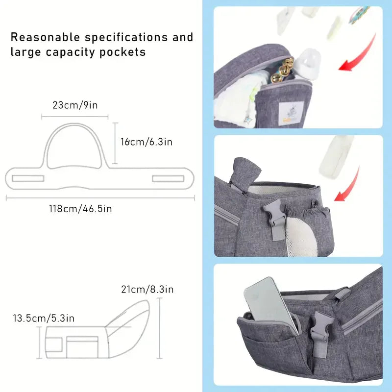 Adjustable Hipseat Carrier