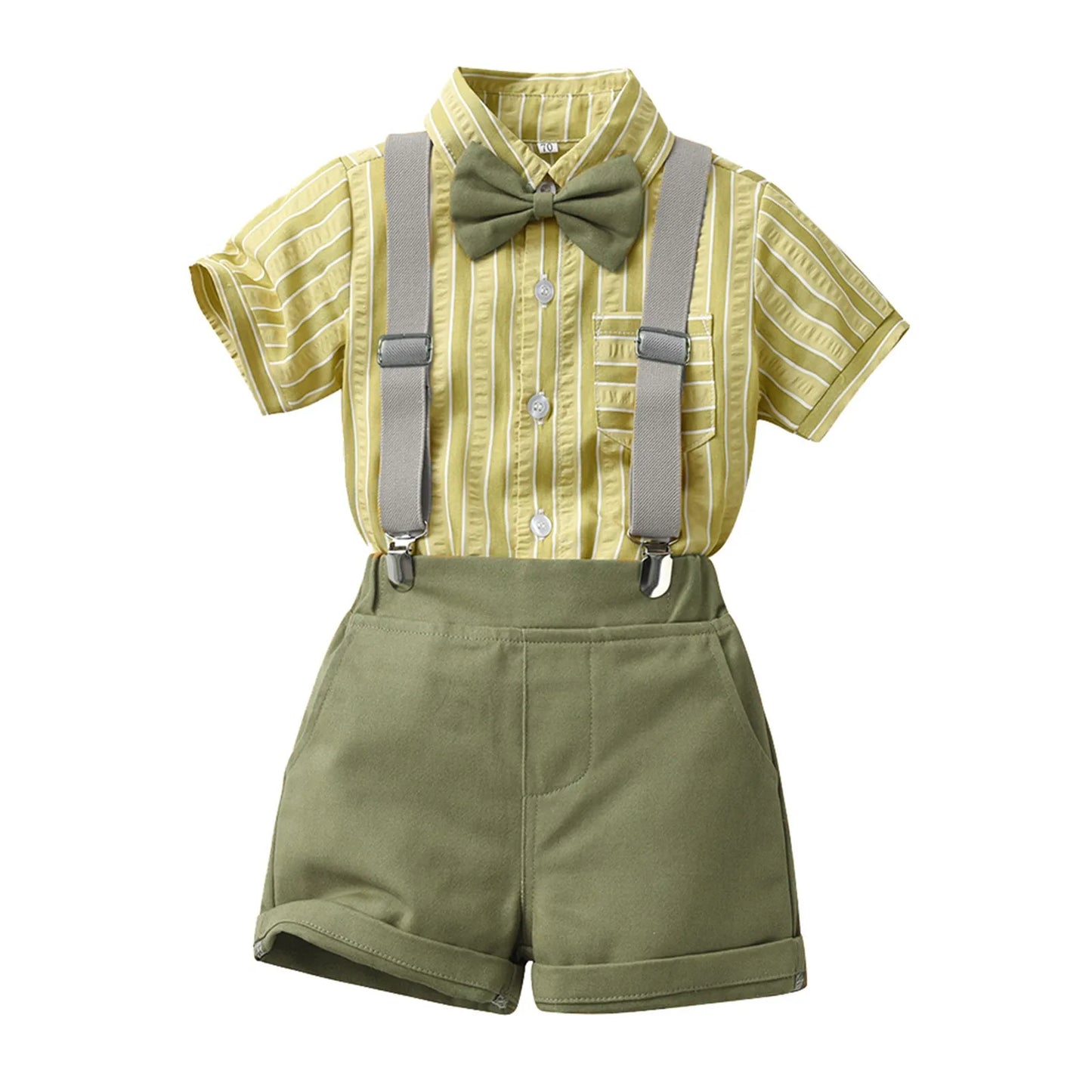 Boys Short Sleeve Shirt + Shorts