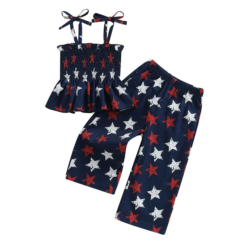 4th of July Cami + Pants Set