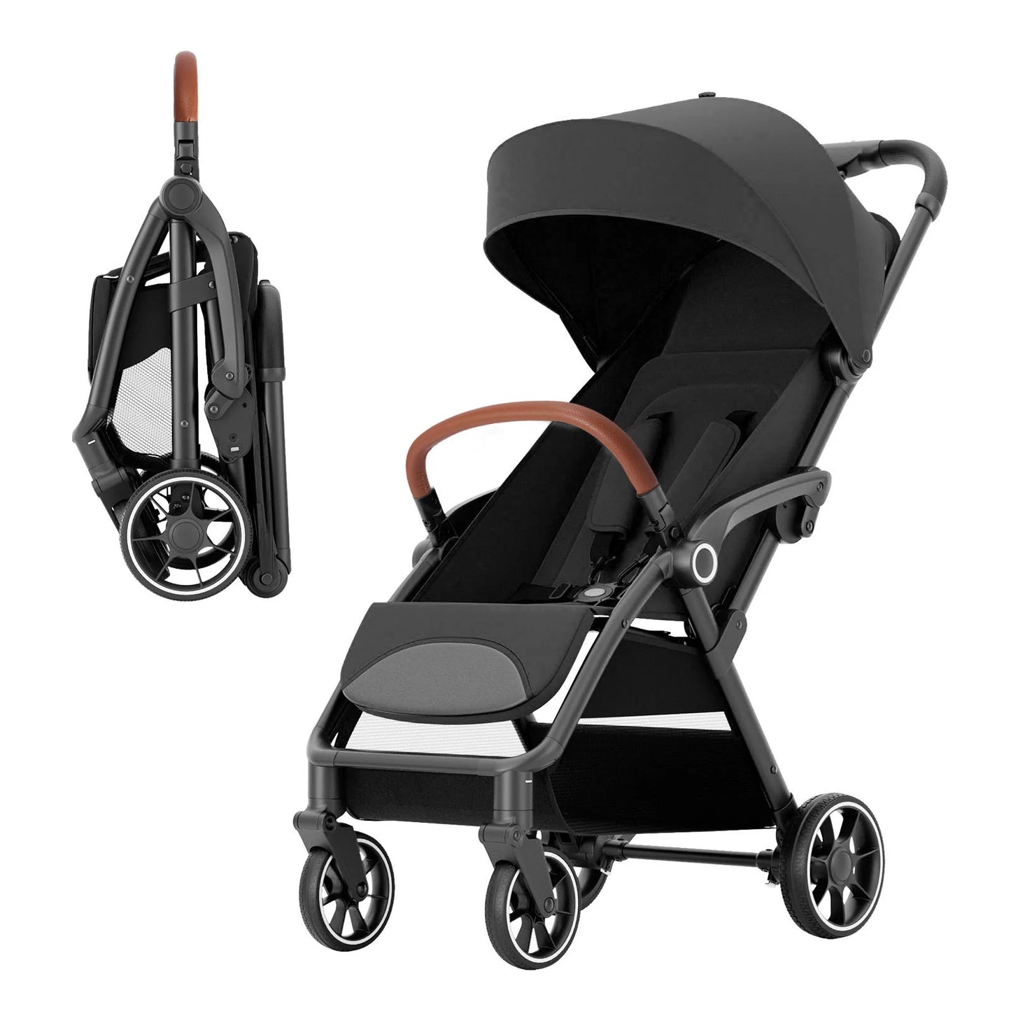 Foldable Baby Carriage Stroller Seat