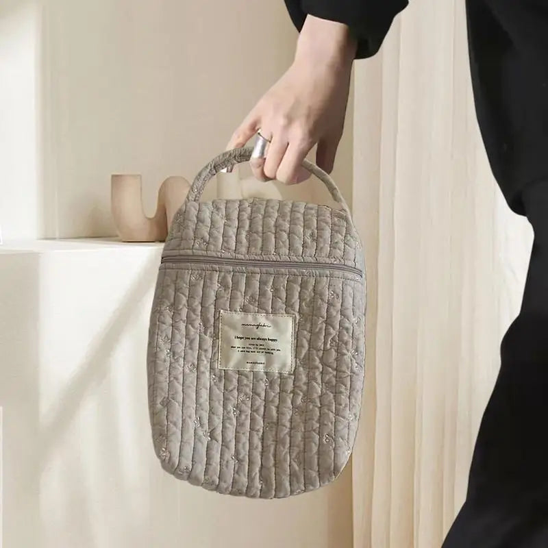 Quilted Caddy Diaper Bag