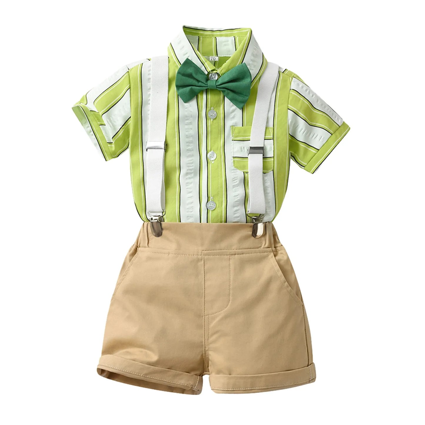 Boys Short Sleeve Shirt + Shorts