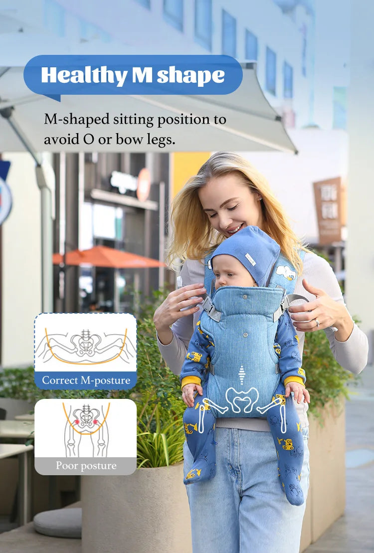 4-in-1 Front Facing Baby Carrier