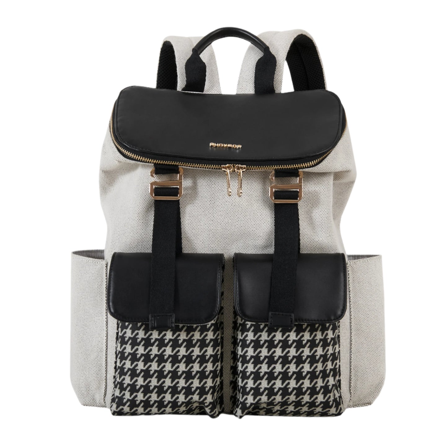 Sunveno Houndstooth Diaper Backpack