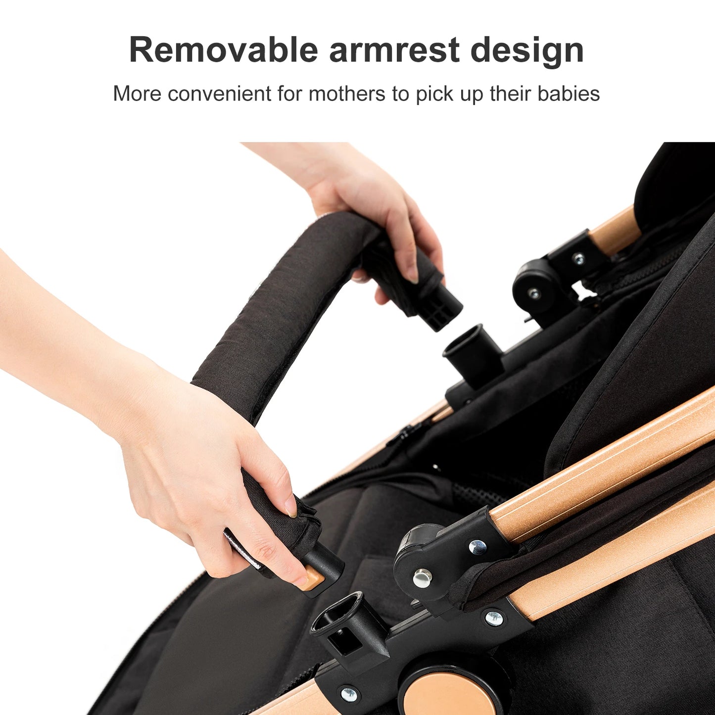 2-in-1 Baby Car Stroller