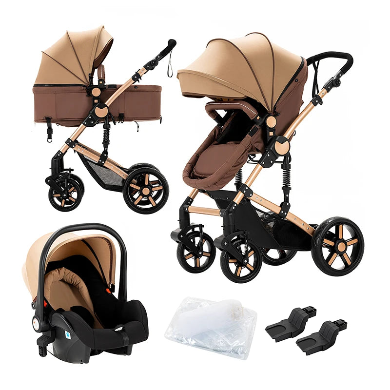 2-in-1 Baby Car Stroller