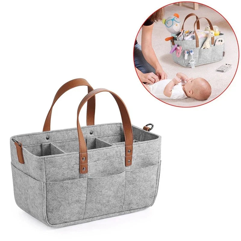 Infant Diaper Organizer Basket