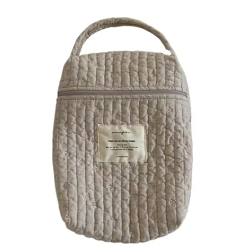 Quilted Caddy Diaper Bag