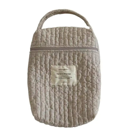 Quilted Caddy Diaper Bag
