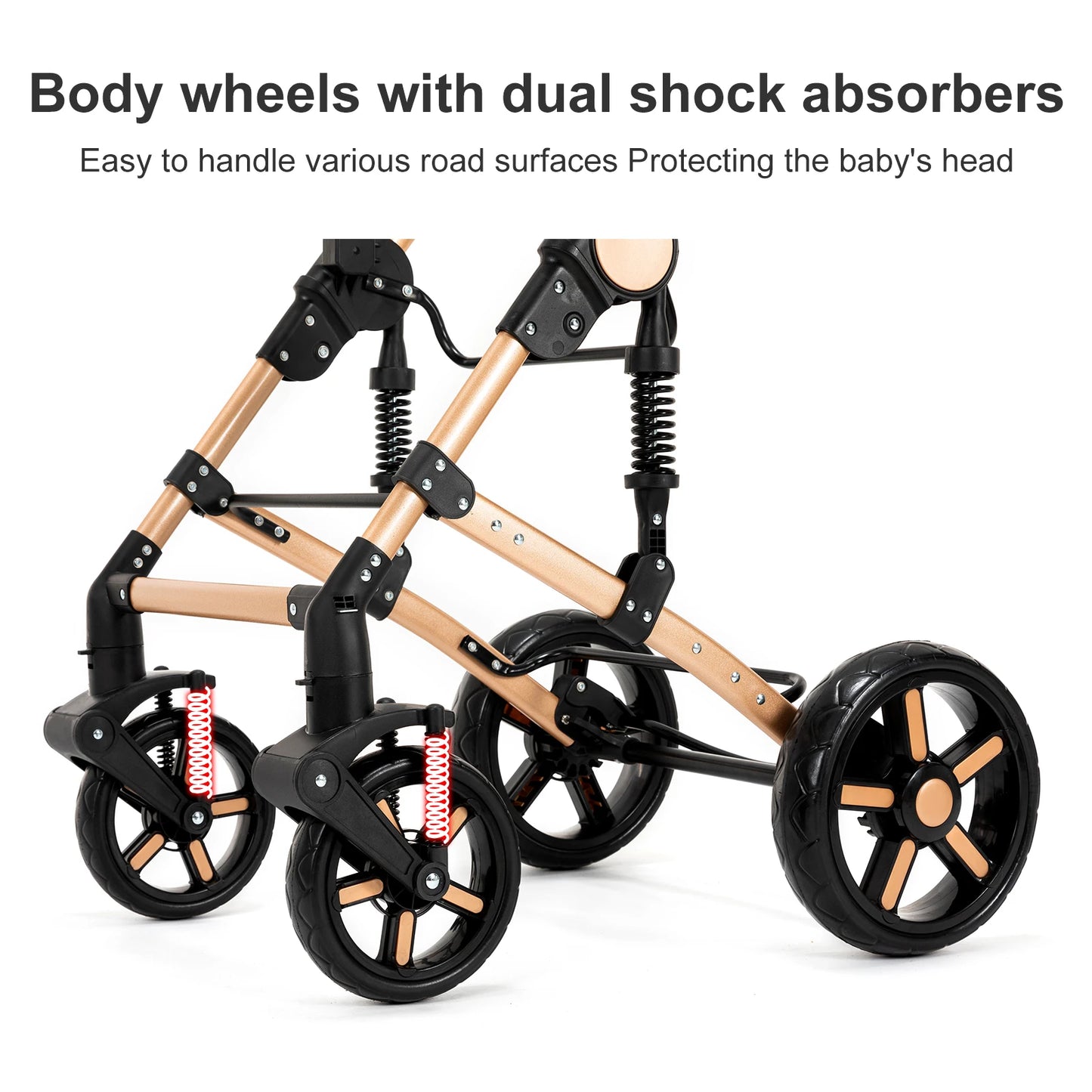 2-in-1 Baby Car Stroller
