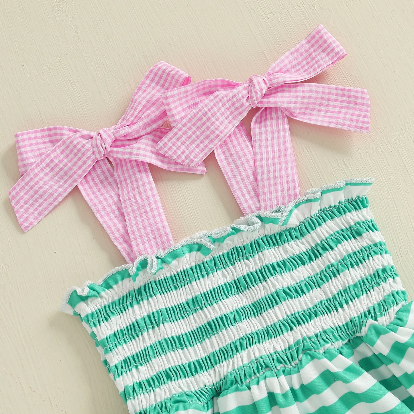 Girls Striped Camisole + Shorts