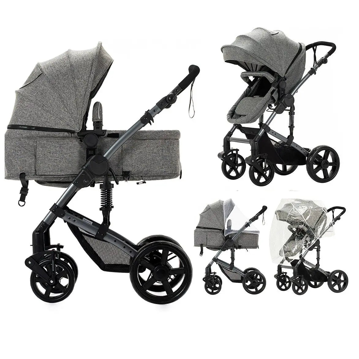 2-in-1 Baby Car Stroller