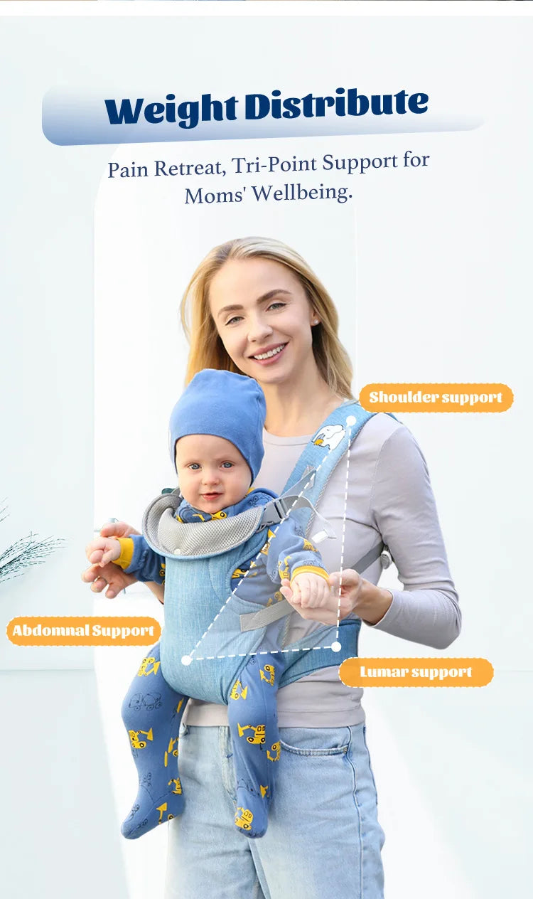 4-in-1 Front Facing Baby Carrier