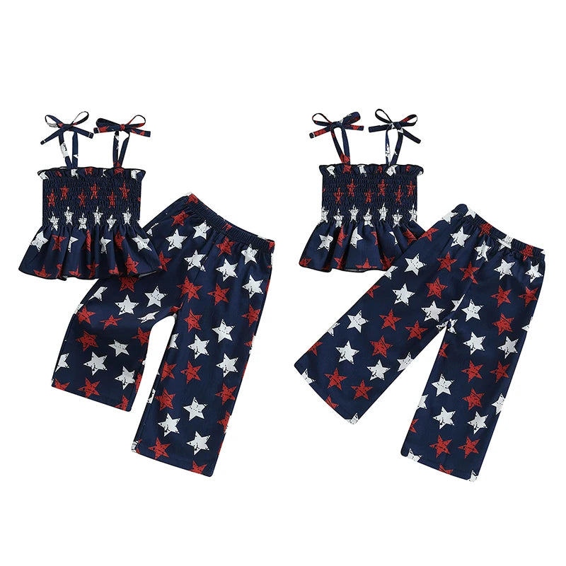 4th of July Cami + Pants Set