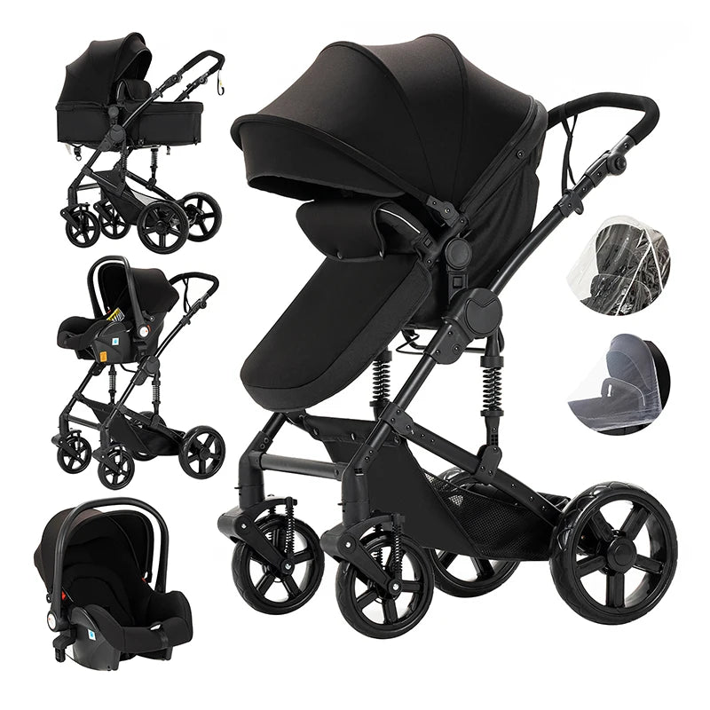 2-in-1 Baby Car Stroller
