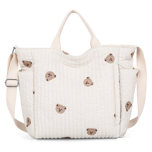 Women's Cartoon Diaper Tote