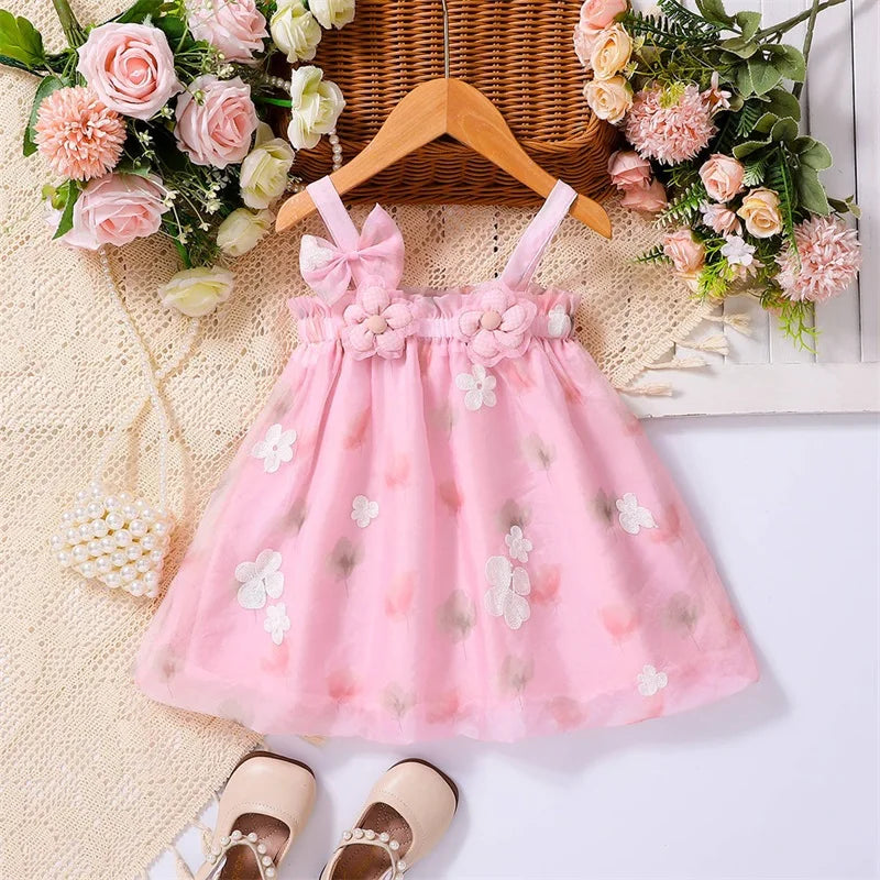 Toddler Girls Floral A-Line Dress