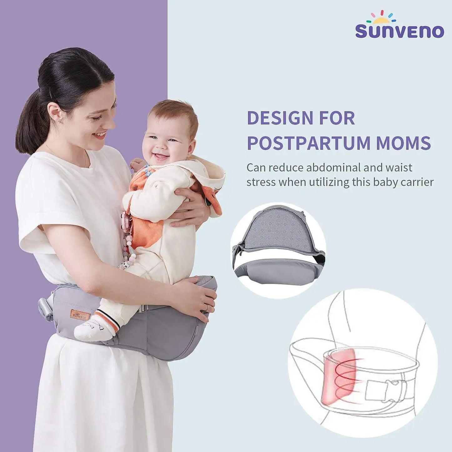 Ergonomic Toddler Waist Carrier