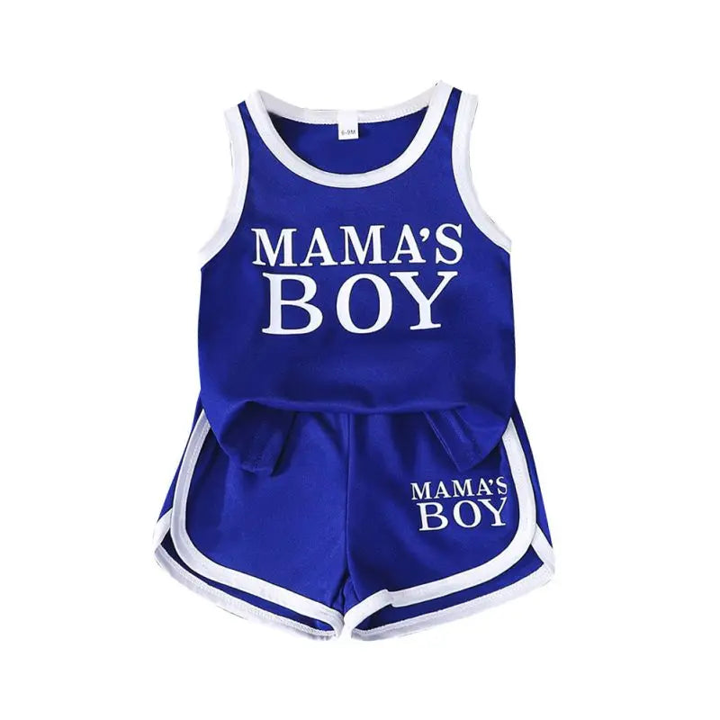 Boys Basketball Vest + Shorts Set