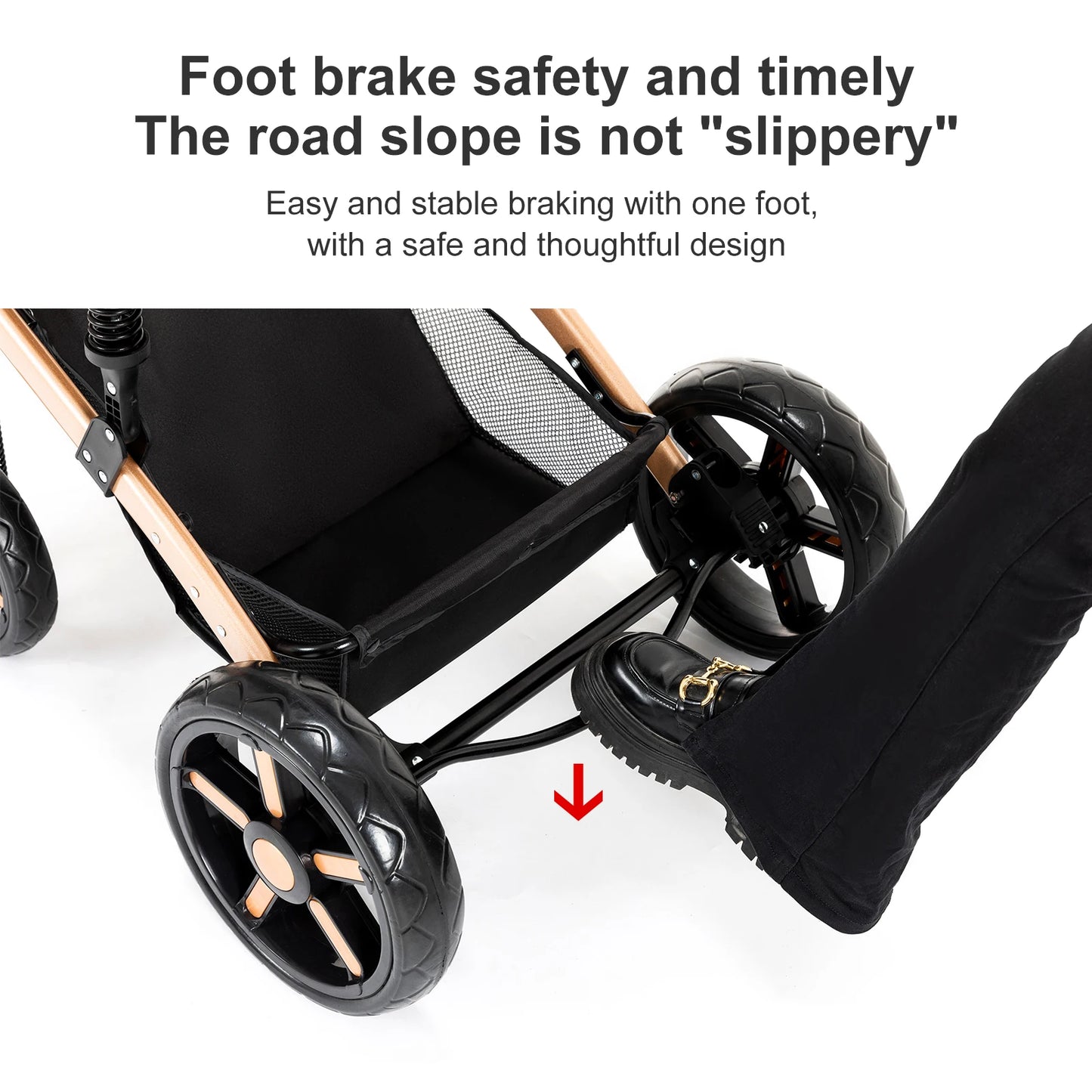 2-in-1 Baby Car Stroller