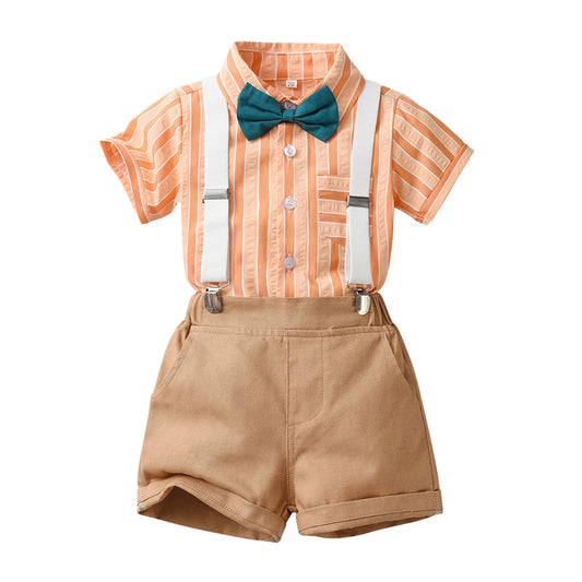 Boys Short Sleeve Shirt + Shorts