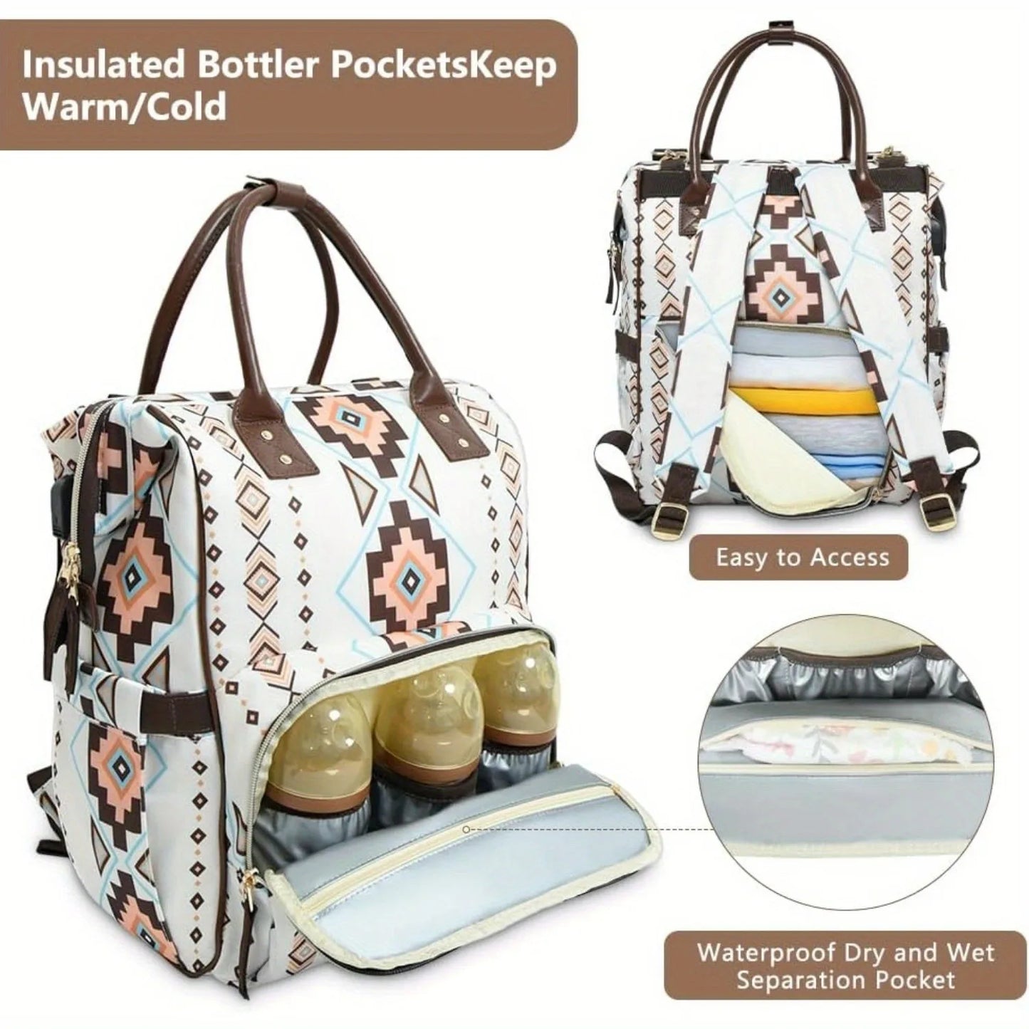 Multifunctional Baby Travel Bag