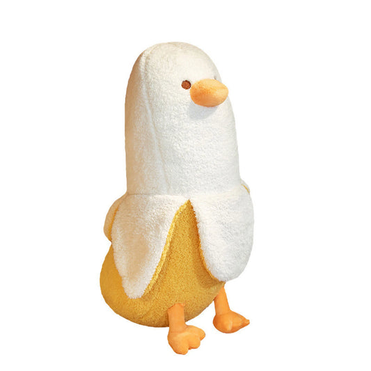 Banana Duck Plush Pillow