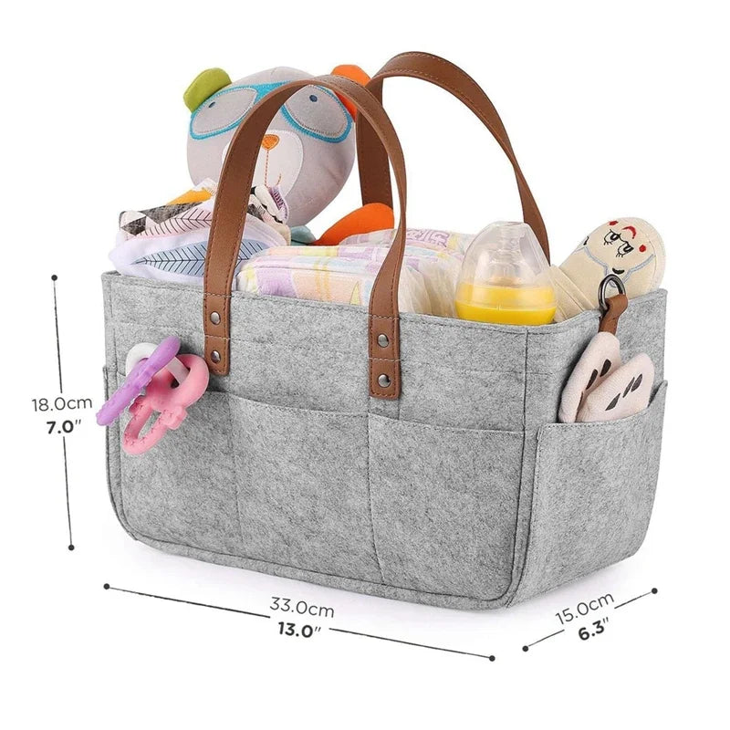 Infant Diaper Organizer Basket