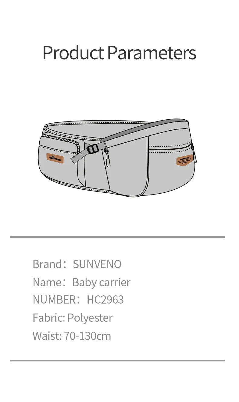 Ergonomic Toddler Waist Carrier