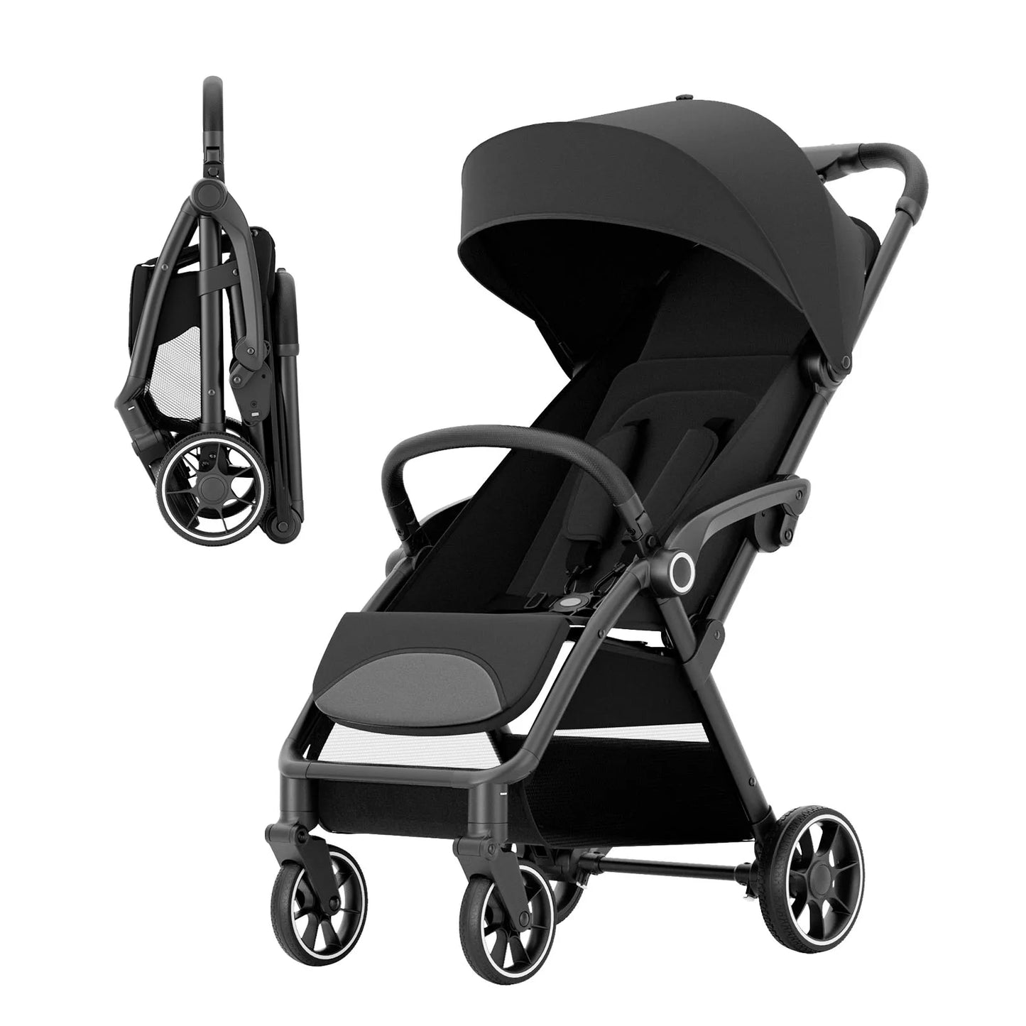 Foldable Baby Carriage Stroller Seat