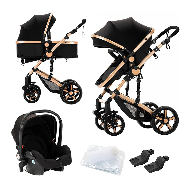 2-in-1 Baby Car Stroller