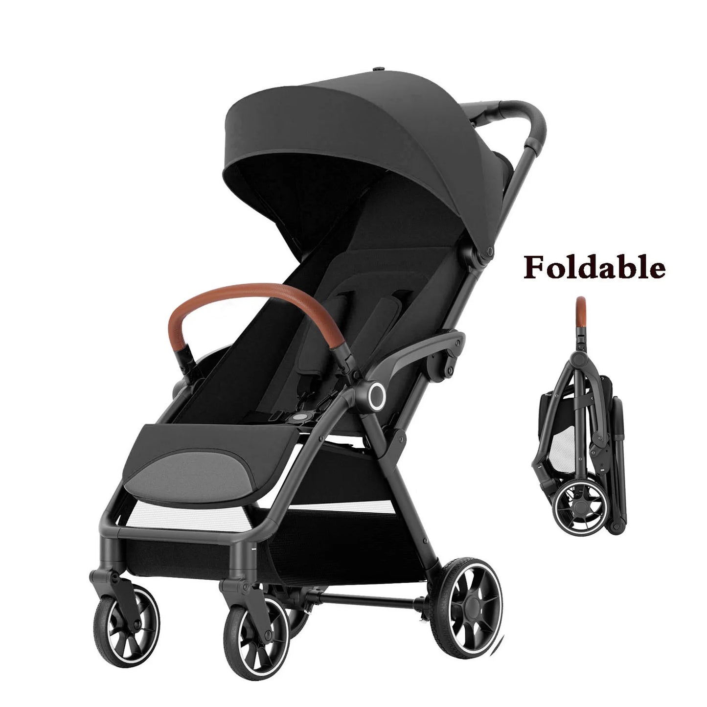 Foldable Baby Carriage Stroller Seat