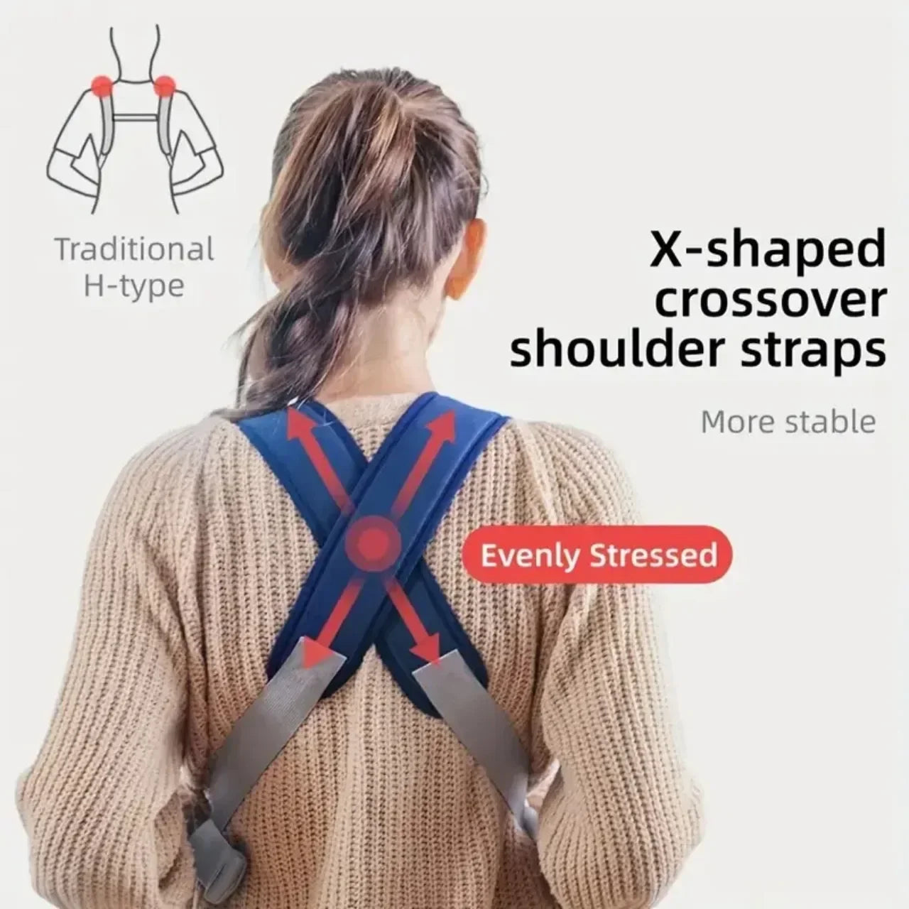 4-in-1 Backpack Baby Carrier
